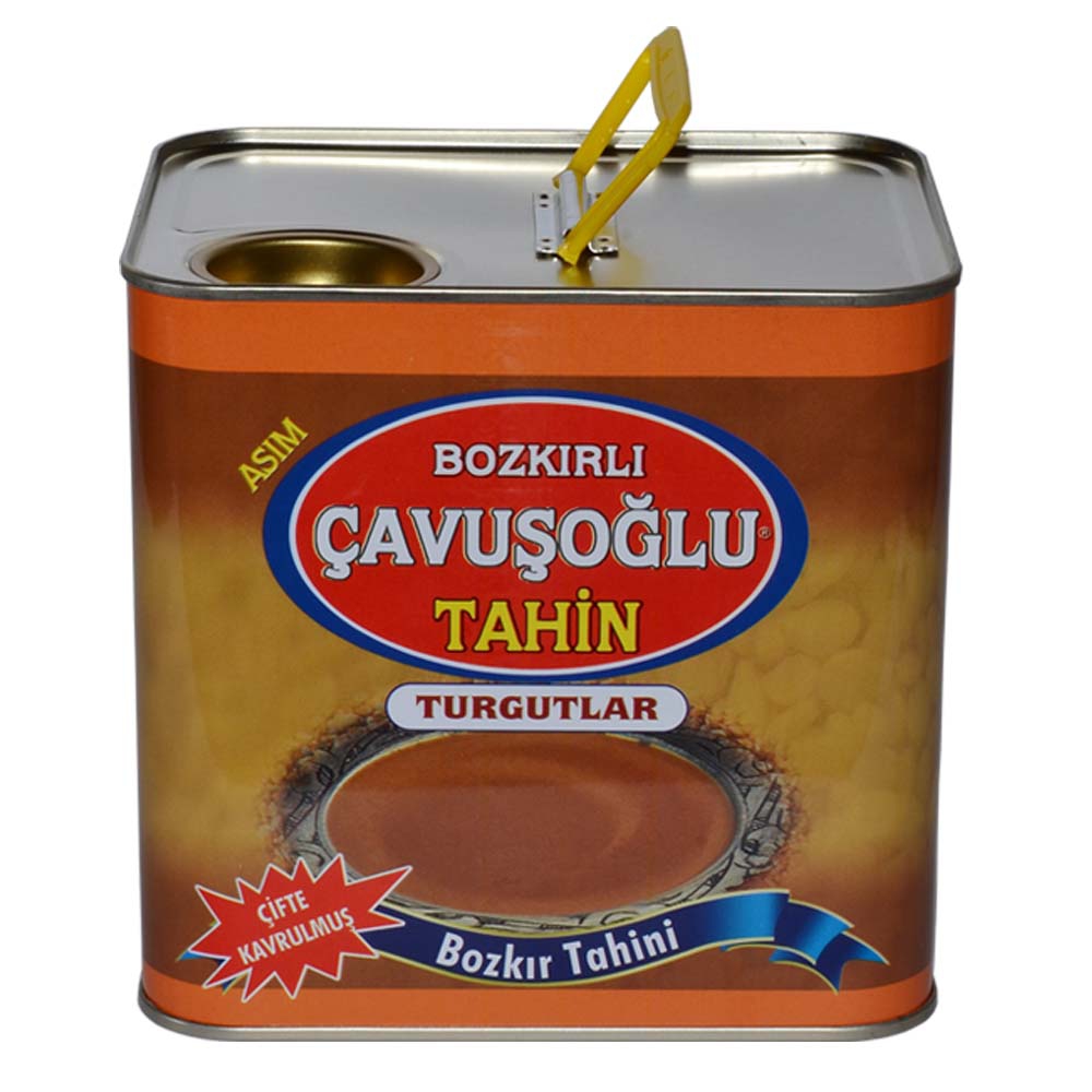 Çavuşoğlu Odun Ateşinde Çifte Kavrulmuş Kepeksiz Bozkır Tahini Teneke 1750g
