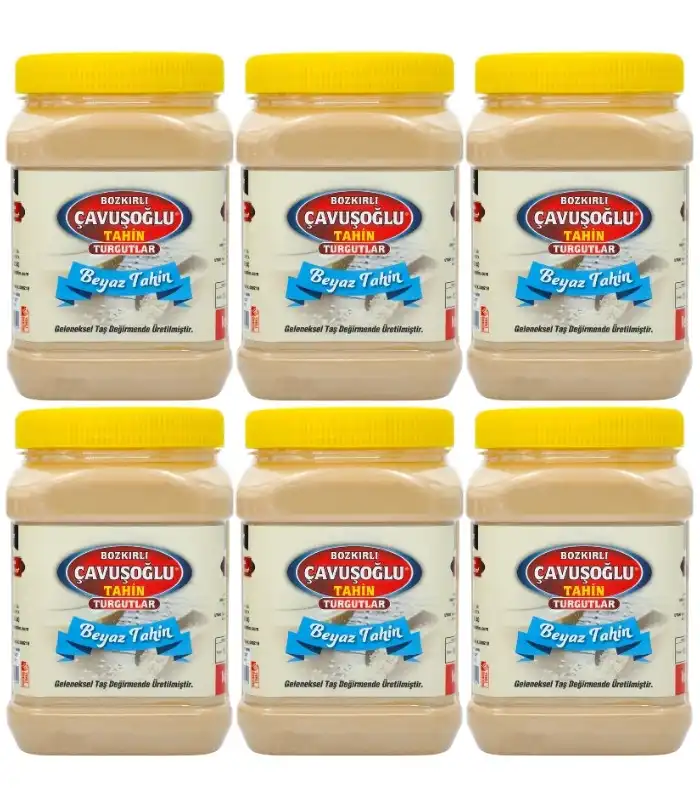 Tek Kavrulmuş Beyaz Tahin 930g x 6