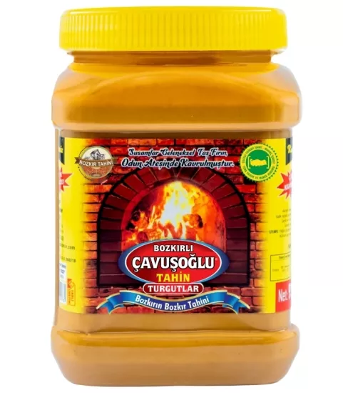Çavuşoğlu Odun Ateşinde Çifte Kavrulmuş Kepeksiz Bozkır Tahini 930g