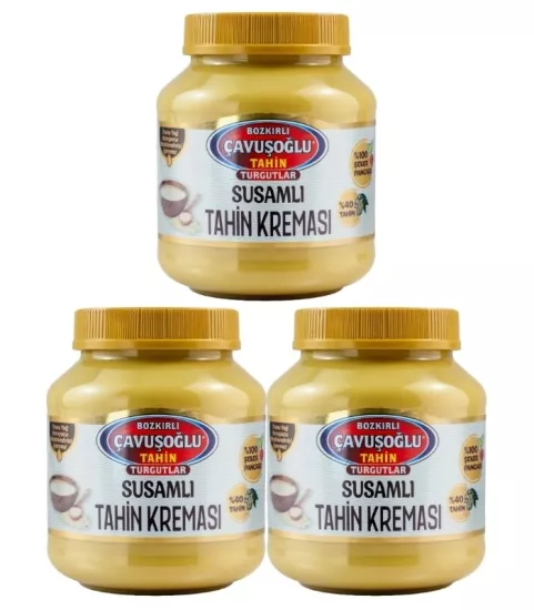 Çavuşoğlu Susamlı Tahin Kreması 330g x 3