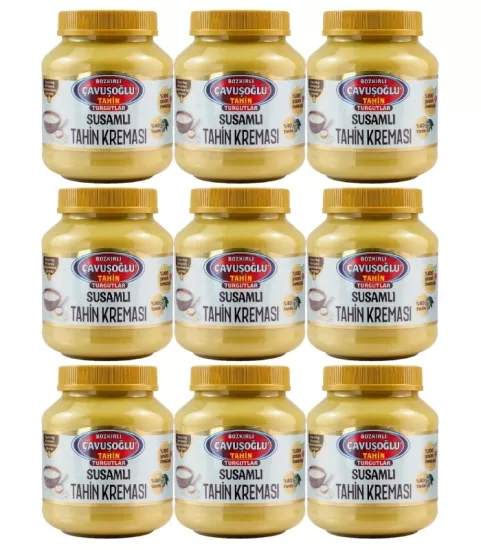 Çavuşoğlu Susamlı Tahin Kreması 330g x 9