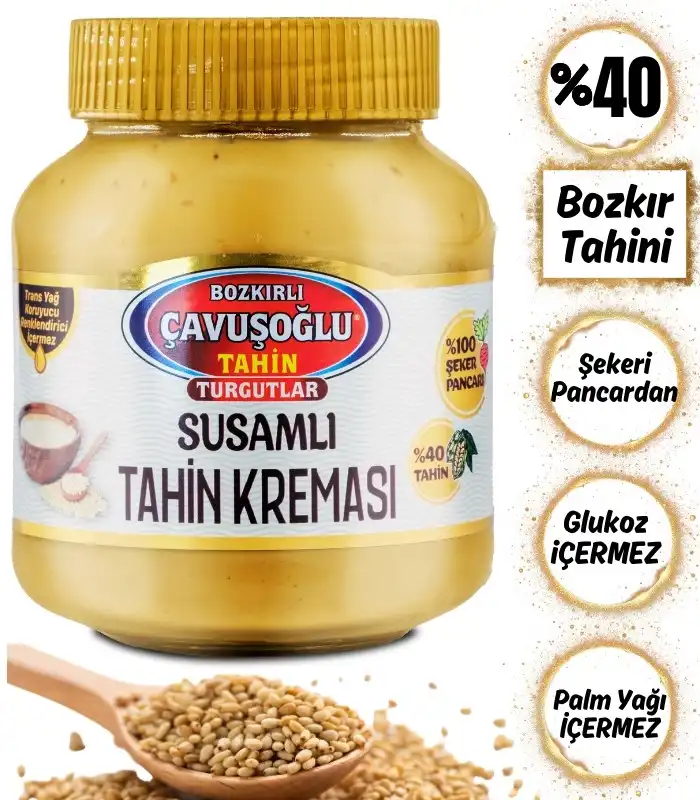 Çavuşoğlu%20Susamlı%20Tahin%20Kreması%20330g